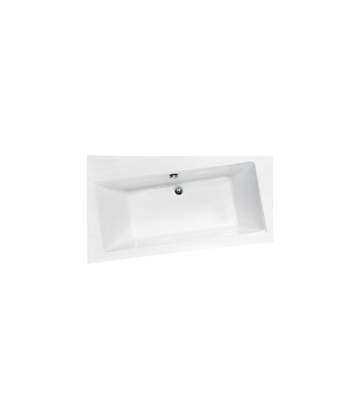 ECKBADEWANNE 160x100 LINKS INFINITYZ Ablaufgarnitur + Füße GRATIS !