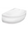 ECKBADEWANNE 140x95 LINKS FINEZJA Ablaufgarnitur + Füße GRATIS !