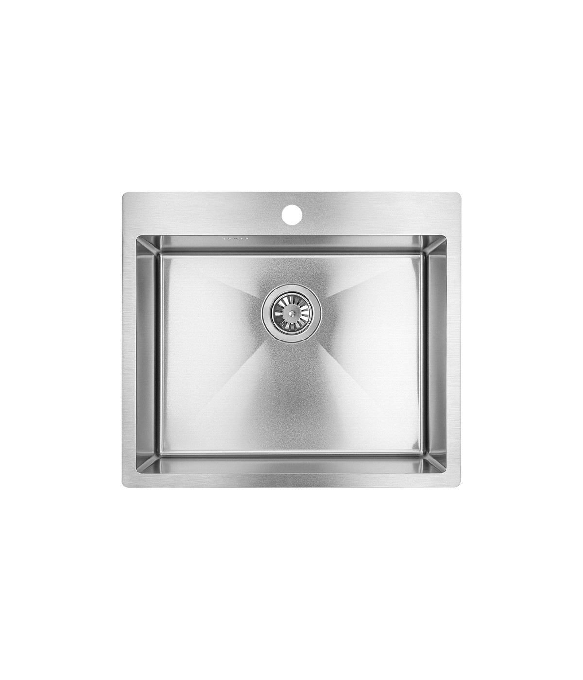 Edelstahlspüle MARMARA Inox 51x59 | inkl. Siphon!