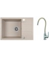 Edelstahlspüle MARMARA Inox 51x59 | inkl. Siphon!
