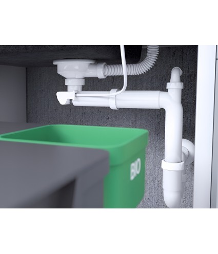 Edelstahlspüle ADEN Inox 44x38 | inkl. Siphon!