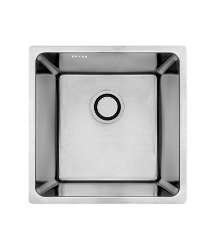 Edelstahlspüle ADEN Inox 44x44 | inkl. Siphon!