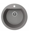 Granitspüle 1-Becken DAFNE Grau 51x51 | inkl. Siphon!