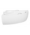 ECKBADEWANNE PREMIUM 150X100 LINKS NATALIA KOPFSTÜTZE HANDGRIFFE Ablaufgarnitur + Füße GRATIS !