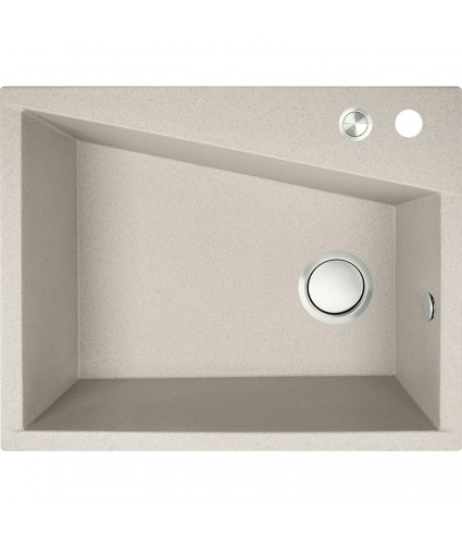 Granitspüle 1-Becken GRENADA Beige 48x60 | inkl. Siphon!