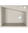 Granitspüle 1-Becken GRENADA Beige 48x60 | inkl. Siphon!