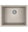 Granitspüle 1-Becken IBIZAO Beige 56x46 | inkl. Siphon!