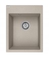 Granitspüle 1-Becken MONCHICHI Beige 50x39 | inkl. Siphon!