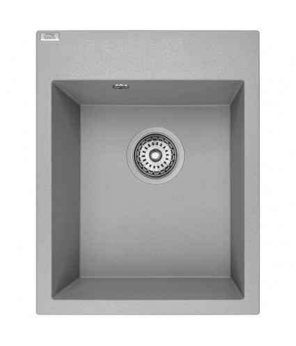 Granitspüle 1-Becken MONCHICHI Grau 50x39 | inkl. Siphon!