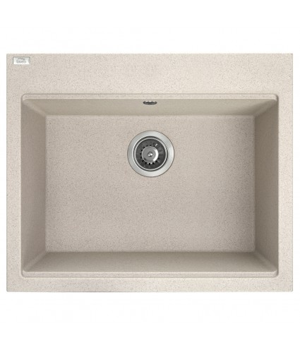 Granitspüle 1-Becken TAU Beige 50x60 | inkl. Siphon!
