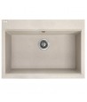 Granitspüle 1-Becken TAU Beige 50x60 | inkl. Siphon!