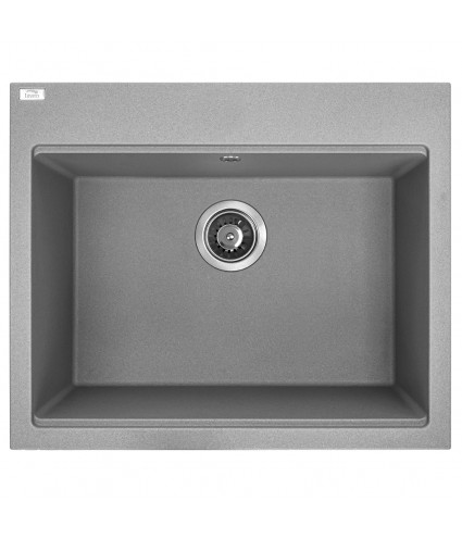 Granitspüle 1-Becken TAU Grau 50x60 | inkl. Siphon!