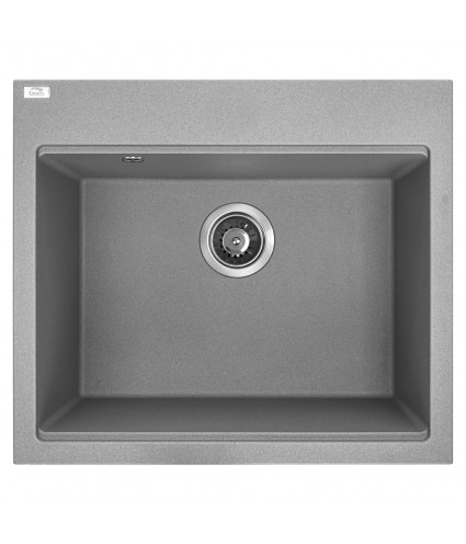 Granitspüle 1-Becken TAU Grau 50x57 | inkl. Siphon!