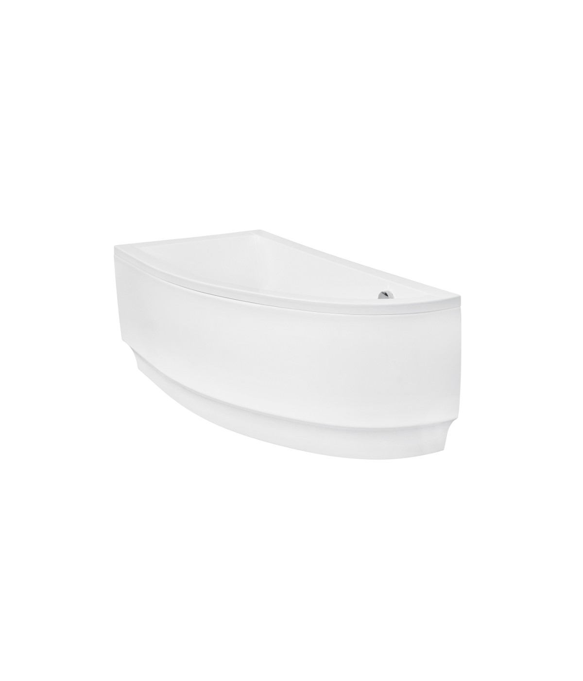 ECKBADEWANNE 140x70 LINKS PRAKTIKA Ablaufgarnitur + Füße GRATIS !