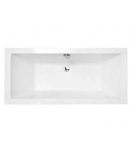 RECHTECK BADEWANNE 180x80 QUADROS Ablaufgarnitur + Füße GRATIS !