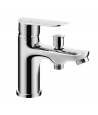 Bidetarmatur MIDNIGHTE Schwarz-Gold Badarmatur Bidet-Mischbatterie