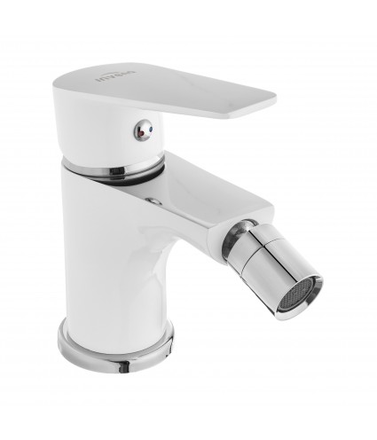 Bidetarmatur DOKOS Weiß Badarmatur Bidet-Mischbatterie
