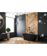 Badewannenarmatur GLAMOUR Schwarz Badarmatur Wannenbatterie