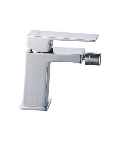 Bidetarmatur PAROS Silber Badarmatur Bidet-Mischbatterie