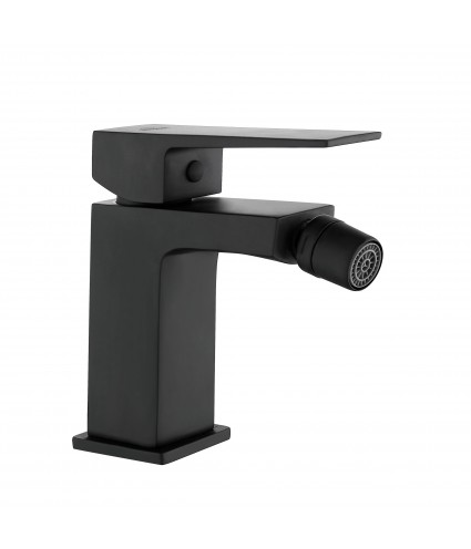 Bidetarmatur PAROS Schwarz Badarmatur Bidet-Mischbatterie