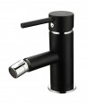 Bidetarmatur DAFNI Schwarz Badarmatur Bidet-Mischbatterie
