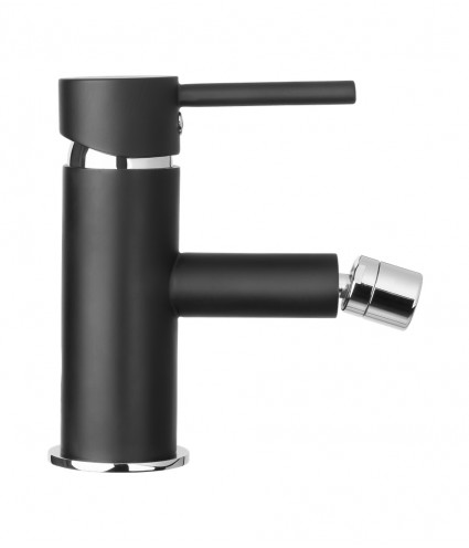 Bidetarmatur DAFNI Schwarz Badarmatur Bidet-Mischbatterie