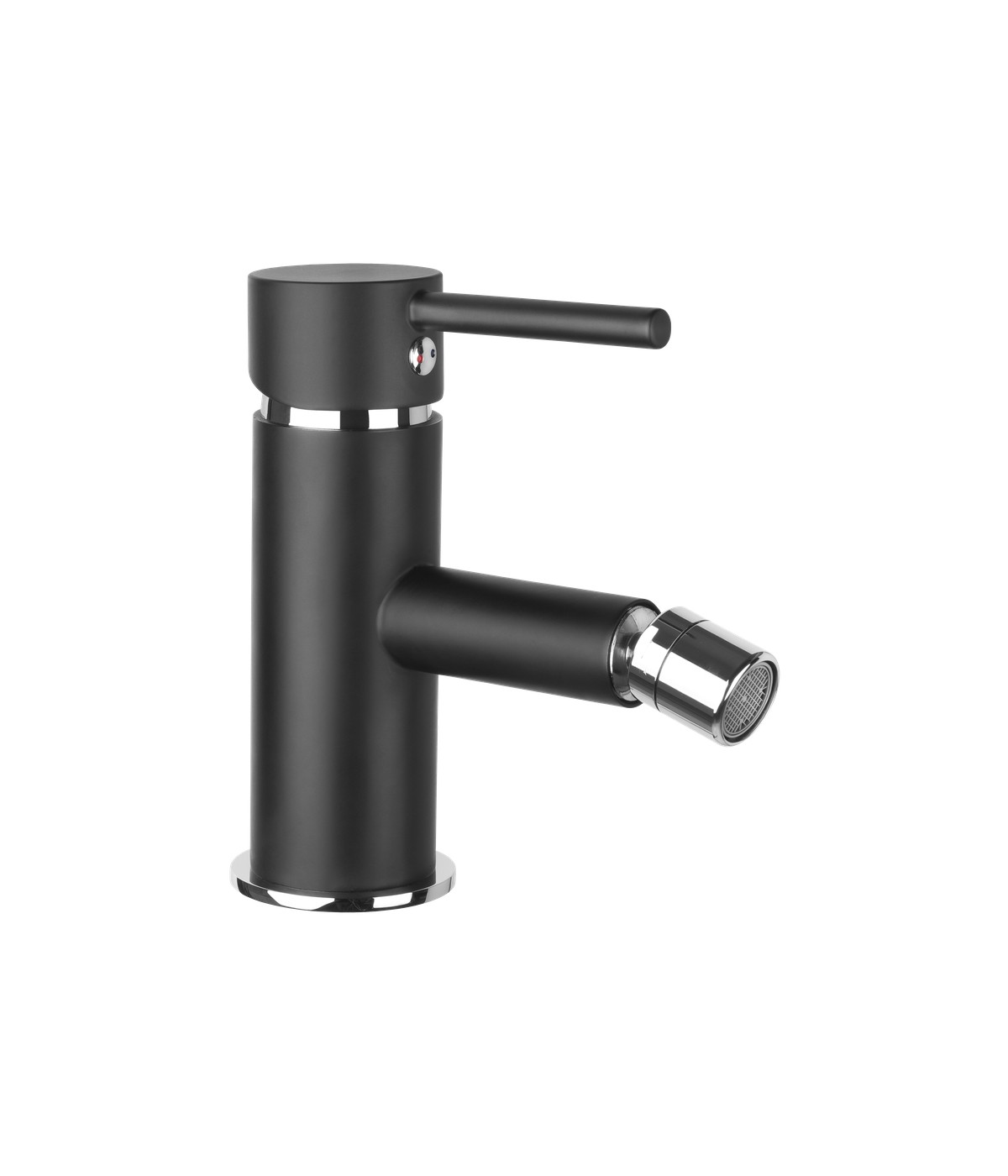 Bidetarmatur DAFNI Schwarz Badarmatur Bidet-Mischbatterie
