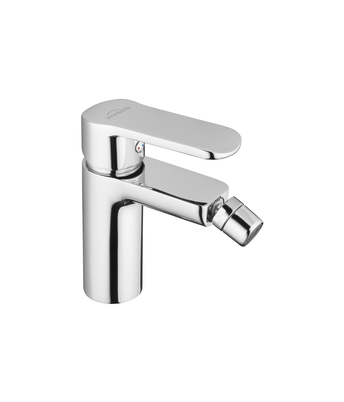 Bidetarmatur SIROS Silber Badarmatur Bidet-Mischbatterie