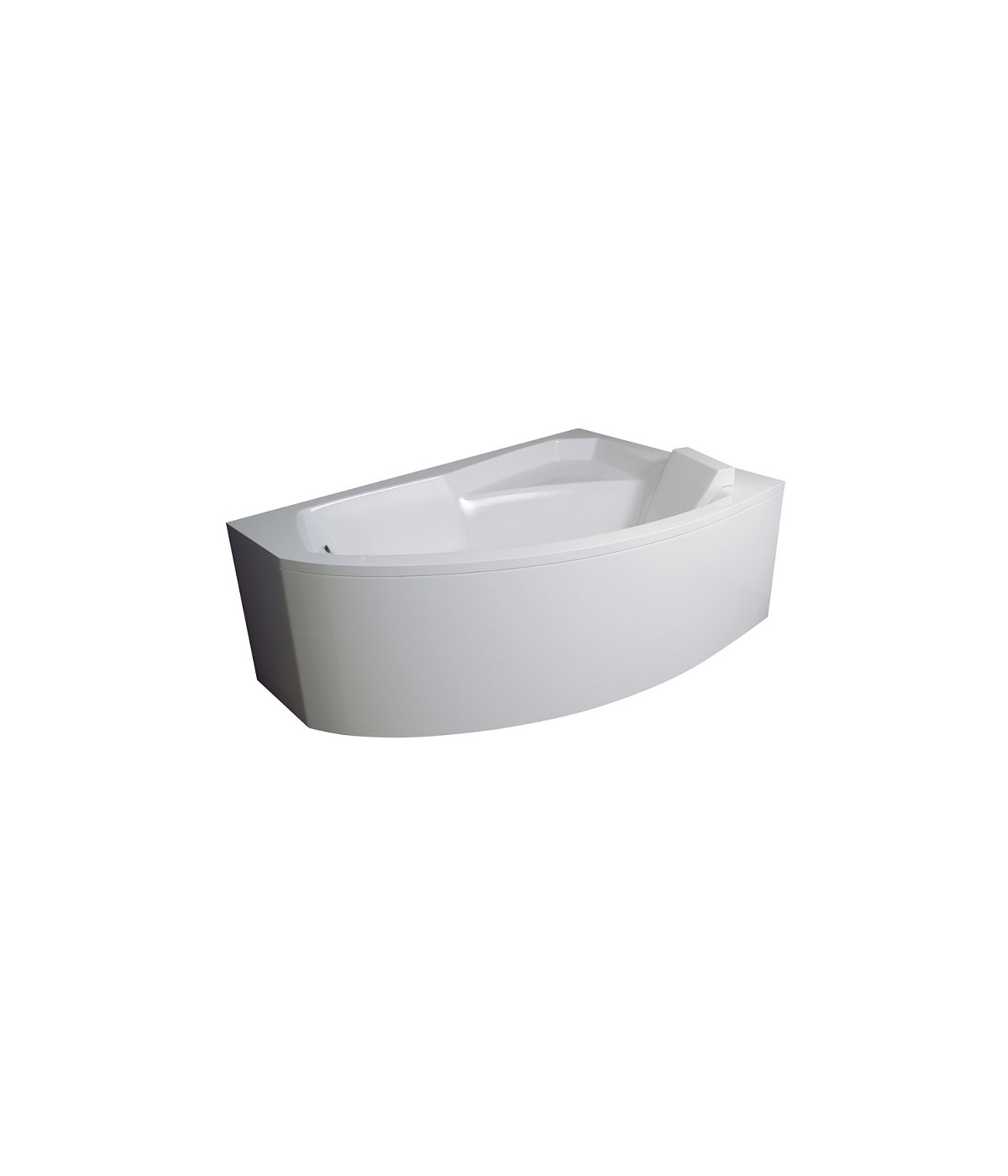 ECKBADEWANNE 160x100 RECHTS RIMAX Ablaufgarnitur + Füße GRATIS !