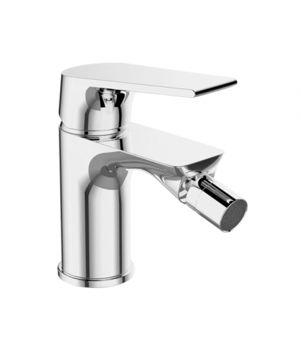 Bidetarmatur PLATO Silber Badarmatur Bidet-Mischbatterie