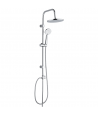 Regendusche LESTE Silber Handbrause, Duschsystem
