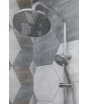 Regendusche LESTE Silber Handbrause, Duschsystem