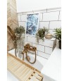 Badewannenarmatur POLLA Rosegold Badarmatur Wannenbatterie