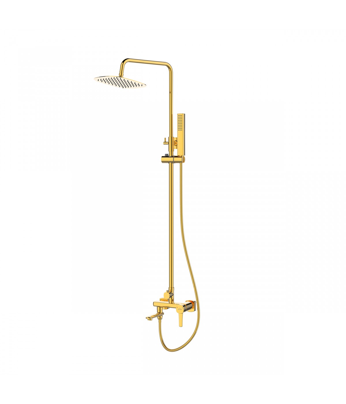 Brausegarnitur GLAMOUR Gold Duschsäule