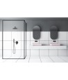 Duschsystem Unterputz Armatur Set SIROS Schwarz