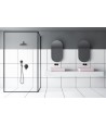 Duschsystem Unterputz Armatur Set SIROS Schwarz
