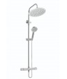 Duschsystem Unterputz Armatur Set DAFNI Silber