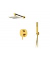 Duschsystem Unterputz Armatur Set GLAMOUR Gold