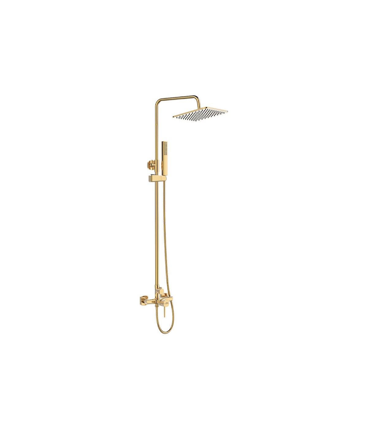 Brausegarnitur POLLA Gold Duschsäule