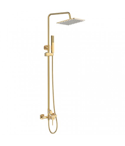 Brausegarnitur POLLA Gold Duschsäule