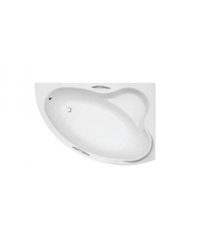 ECKBADEWANNE 140x90 RECHTS ADA Ablaufgarnitur + Füße GRATIS