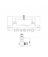 Brausearmatur COOL TOUCH Silber Badarmatur Duschbatterie