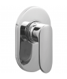 Brausearmatur AVA Silber Badarmatur Duschbatterie