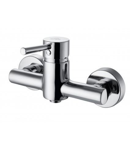 Brausearmatur DAFNI Silber Badarmatur Duschbatterie