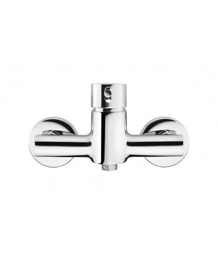 Brausearmatur DAFNI Silber Badarmatur Duschbatterie
