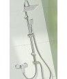 Brausearmatur DOKOS Silber Badarmatur Duschbatterie