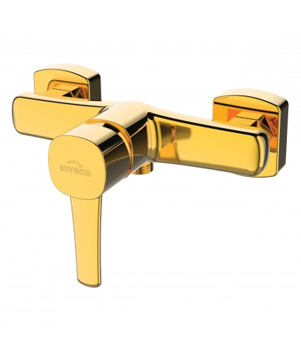 Brausearmatur GLAMOUR Gold Badarmatur Duschbatterie