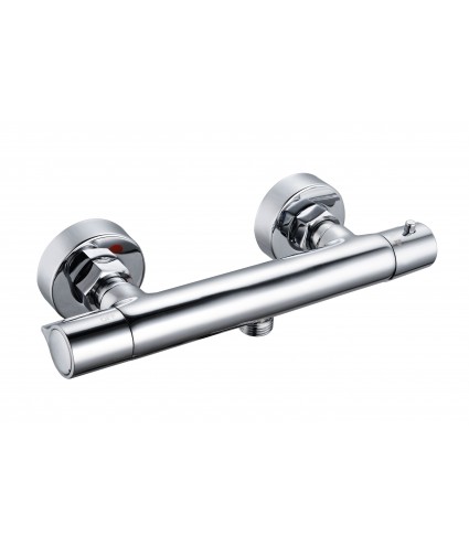 Brausearmatur SLIM Silber Badarmatur Duschbatterie