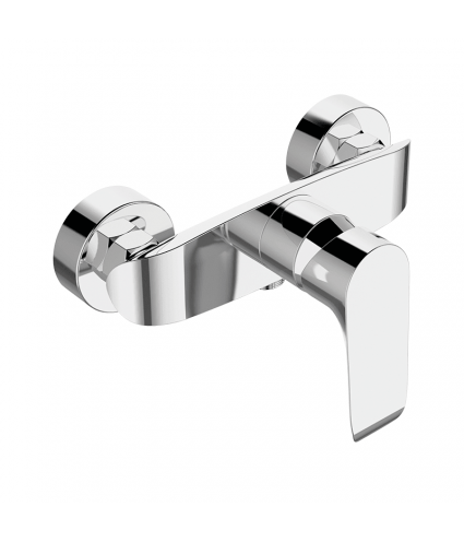 Brausearmatur ALEA Silber Badarmatur Duschbatterie
