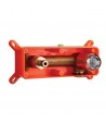 Waschtischarmatur POLLA Rosegold Badarmatur Waschtischbatterie + Click-Clack